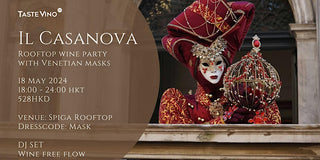 Spiga Presents: Casanova - Masked Rooftop Free Flow Party | 18 May 2024
