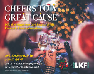 Santa Con Comes to BACI – Drink for a Cause 19-21 Dec