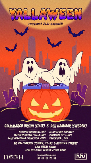 YALLAWEEN with Giammarco Orsini (ITA) & Per Hammar (SWE) | 31 October